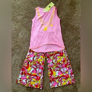 Two piece palazzo pant and tank top. NWT